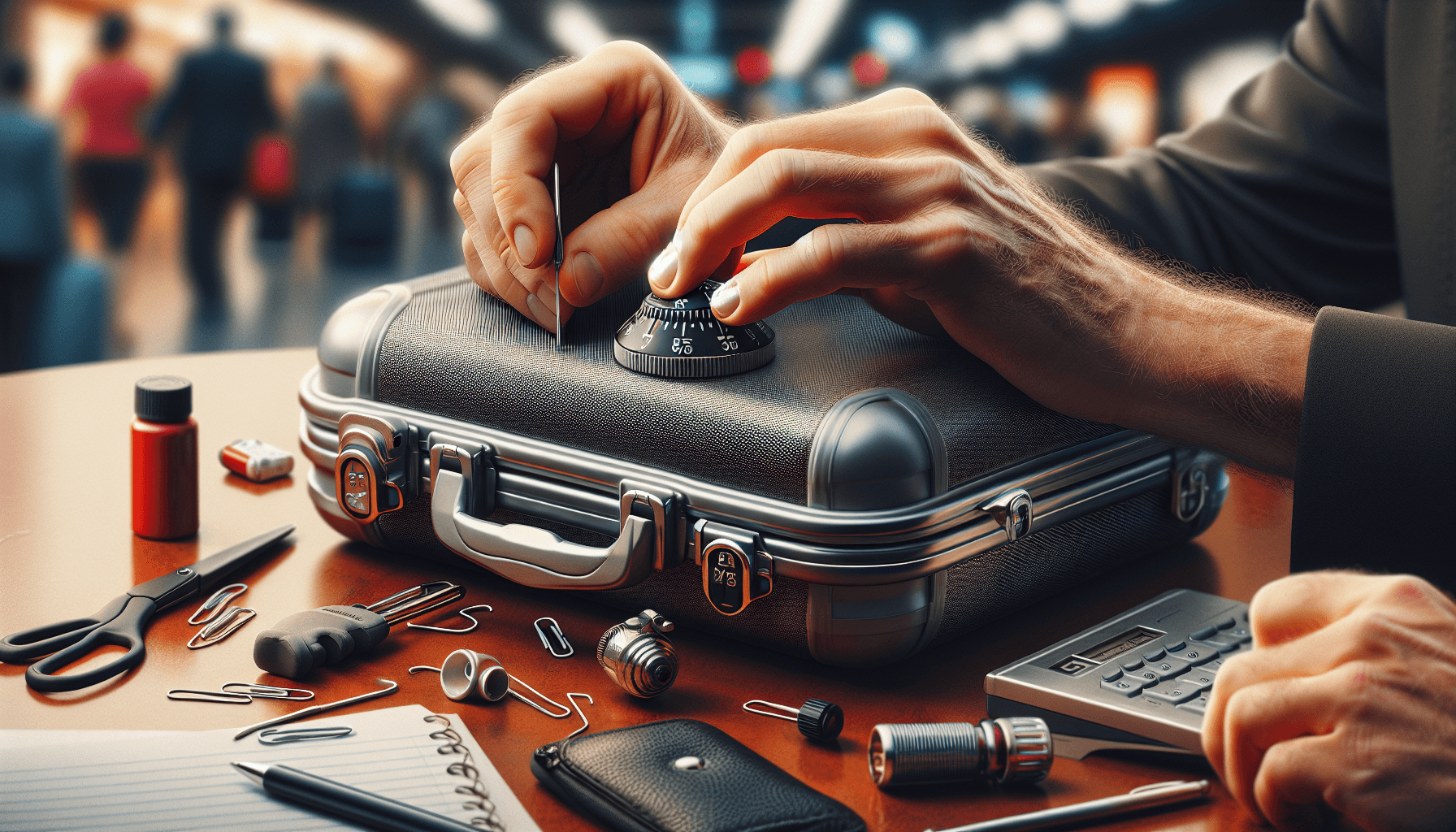 Unlocking the Mystery How to Open a Stubborn Suitcase Lock